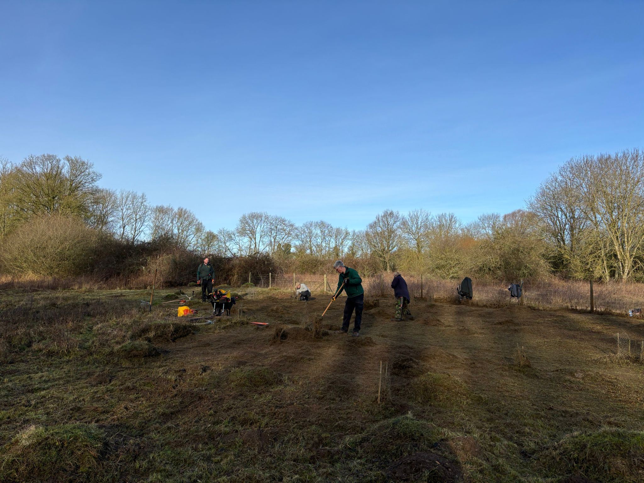 Ufton Fields work